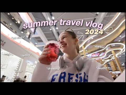 SUMMER 2024 TRAVEL VLOG! 🥥🌴🌺🍍🌸 * like were on facetime*