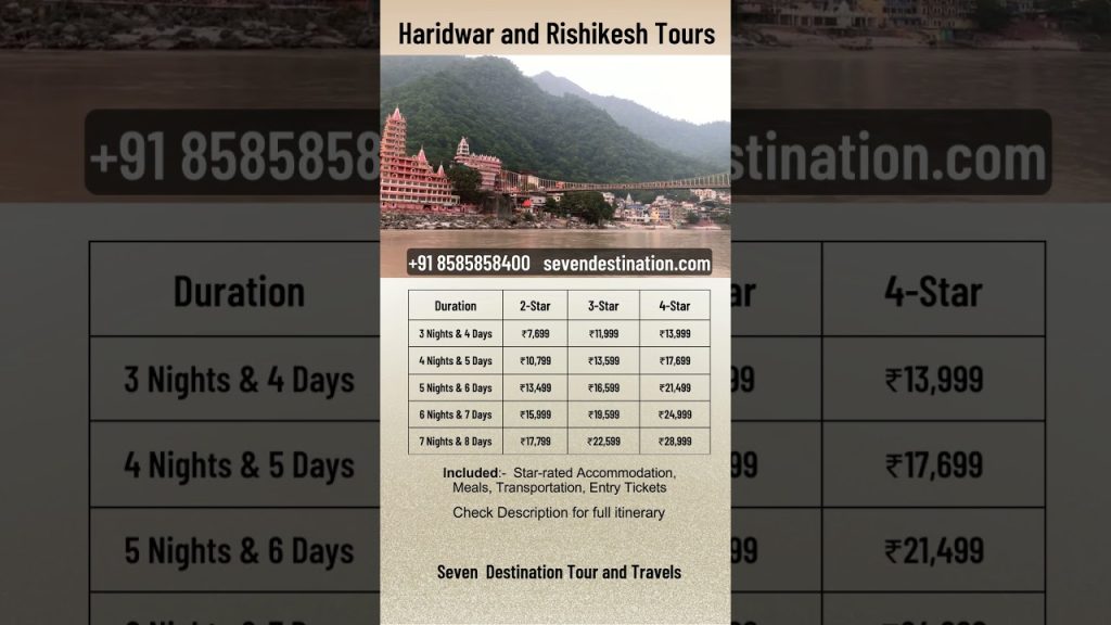 Personalized Haridwar & Rishikesh Tour Packages, Pilgrimage Trips, and Affordable Budget Tours