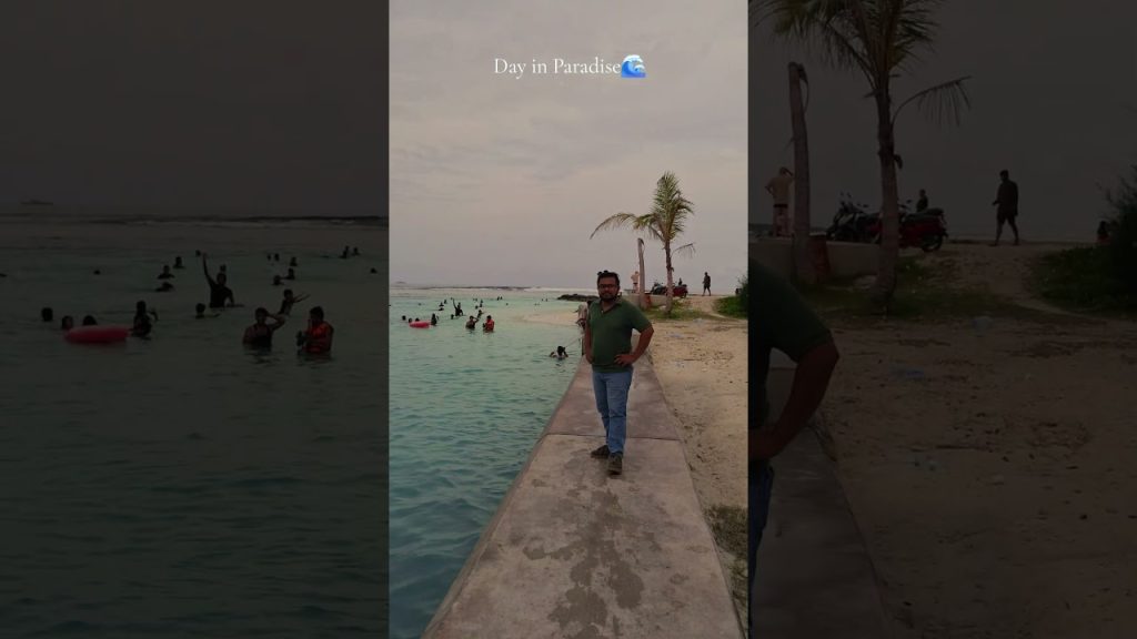 Paradise in Maldives #beach #travelblog #travel #travelvideo #vlog