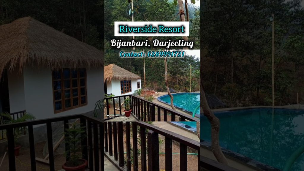 Bijanbari River Side Bamboo Resort | Darjeeling #shorts #offbeat #travel #blog #darjeeling