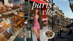 my first time in france 🥖 a few days in paris, french food, eiffel tower, biking & lots of shopping
